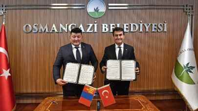 Bursa Osmangazi’ye Moğolistan’dan kardeş şehir