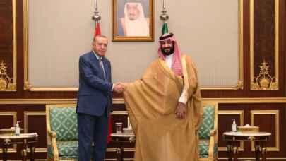 Cumhurbaşkanı Erdoğan Suudi Arabistan’da