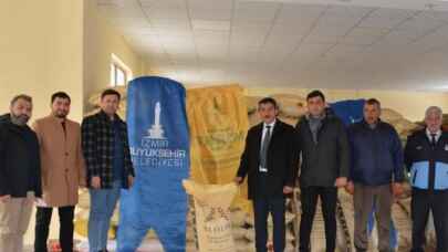 İzmir’den Kars’a 105 ton tohum desteği