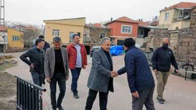 Kayseri Talas'ta çalışmalar sürüyor