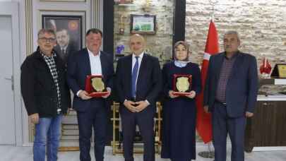 Kayseri Yahyalı'da meclis üyelerine teşekkür