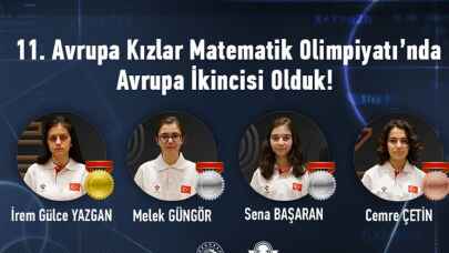 Kız öğrenciler Avrupa'da tarih yazdılar