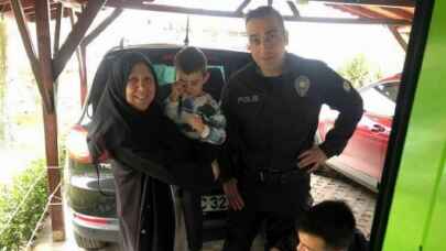 Sakarya Sapanca'da 4 yaşındaki çocuk polisleri harekete geçirdi