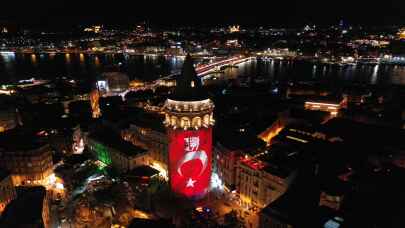 Türk Polis Teşkilatının 177. kuruluş yıl dönümü etkinliği Galata'da yapıldı