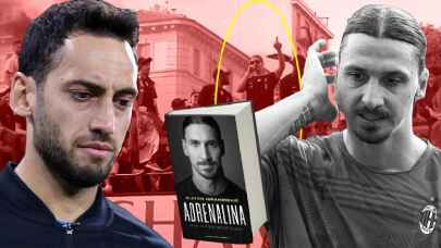 Hakan Çalhanoğlu'na sataştı! Mikrofonu aldı ve...