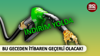 Benzine bu sefer indirim geldi!