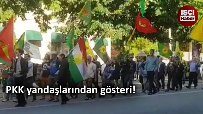 Terör örgütü YPG/PKK'dan gösteri