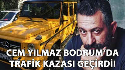 Cem Yılmaz trafik kazası geçirdi!