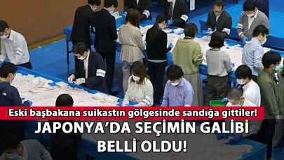 Eski başbakana suikastın gölgesinde seçim!  Japonya'da galip belli oldu!