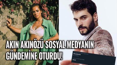 Akın Akınözü sosyal medyanın gündemine oturdu!