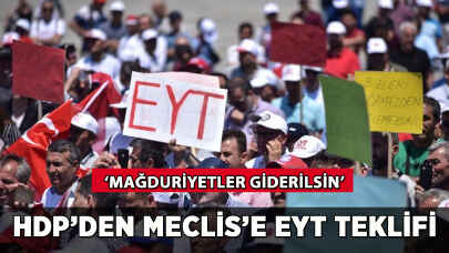 HDP'den EYT teklifi: 'Mağduriyetler giderilsin'