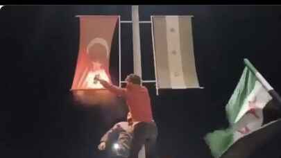 Son Dakika... Türk bayrağı hainleri yakalandı!