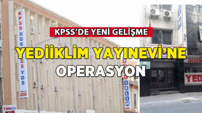 KPSS'de yeni gelişme: Yediiklim Yayınevi'ne operasyon!
