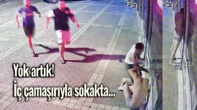 Yok artık! İç çamaşırıyla sokakta ihtiyaç giderirken darbedildi