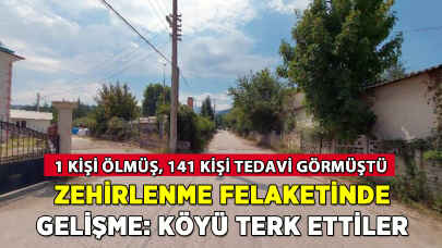 Felaketi yaşayan köyü terk ettiler