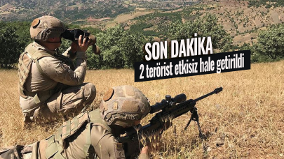 2 terörist etkisiz hale getirildi