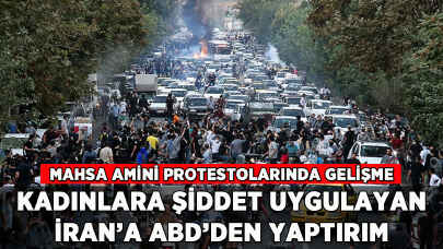 İran'ın kadınlara müdahalesine ABD'den yaptırım