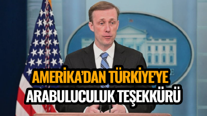 ABD'den Türkiye'ye arabuluculuk teşekkürü