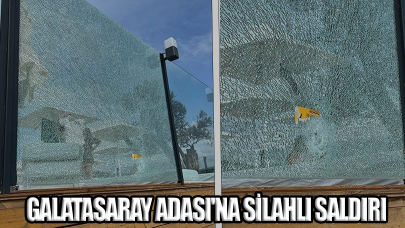 Galatasaray Adası'na silahlı saldırı