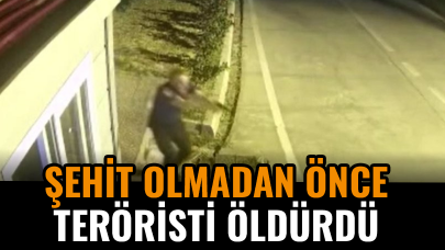 Mersin'de kahraman polisin, şehit olmadan önceki görüntüleri ortaya çıktı