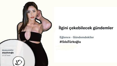 Sıla Türkoğlu 311 B Tweetle gündemde