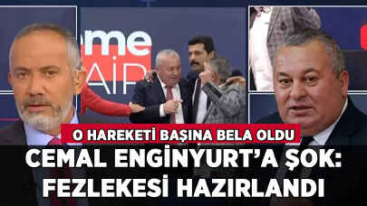 Cemal Enginyurt'a şok: Hakkında fezleke hazırlandı