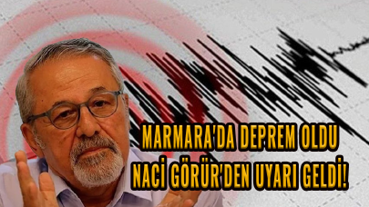 Marmara'da deprem oldu, Naci Görür'den kritik uyarı geldi