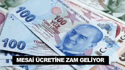 Kamu çalışanlarına müjde! Mesai ücretine 2 kat zam geliyor