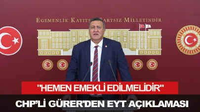 Ömer Fethi Gürer'den EYT açıklaması: "Hemen emekli edilmelidir"