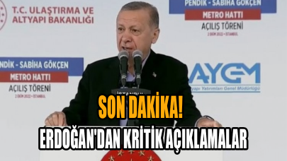 Son dakika... Cumhurbaşkanı Erdoğan'dan kritik açıklamalar