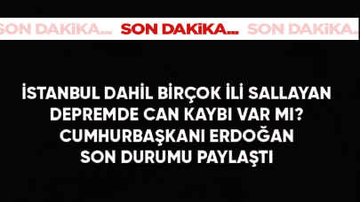 5.9'luk Düzce depreminde can kaybı var mı? Son durumu Cumhurbaşkanı Erdoğan paylaştı