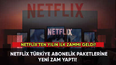 Netflix Türkiye, abonelik paketlerine yeni zam yaptı!