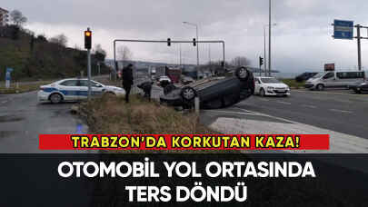 Son dakika: Trabzon'da korkutan kaza!