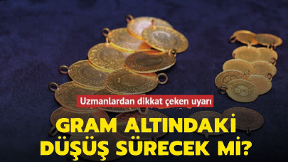 Gram altında düşüş devam ediyor! Peş peşe açıklamalar geldi