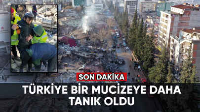 Türkiye bir mucizeye daha tanık oldu