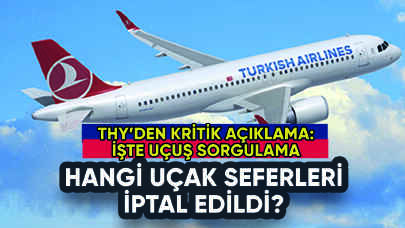 THY uçak seferleri iptal mi edildi? Uçuş sorgulama