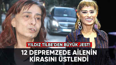 Yıldız Tilbe'den büyük jest: 12 ailenin kirasını üstlendi