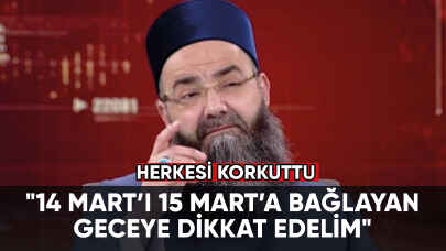 Cübbeli Ahmet Hoca tarih verip uyardı!
