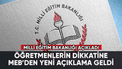 MEB açıkladı: Öğretmenlerin zorunlu çalışmasına bir yıl erteleme