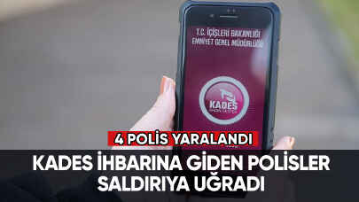 Son dakika... KADES ihbarına giden polisler saldırıya uğradı