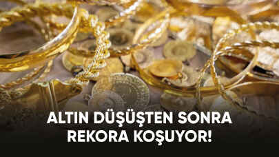 Altın düşüşten sonra rekora koşuyor!