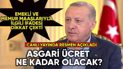 Asgari ücrete ne kadar zam gelecek? Erdoğan resmen duyurdu