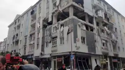 Çorum'da binada korkunç patlama: Ölü ve yaralılar var!