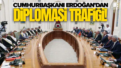 Umman'da heyetlerarası toplantıya başkanlık etti!