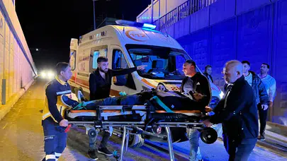 Malatya'da feci kaza! Motosiklet devrildi: 2 yaralı