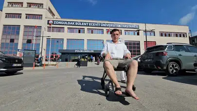 Yanlış iğne iddiası: Gazeteci yürüyemez hale geldi