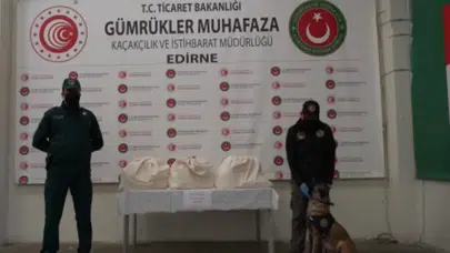 Edirne kapıkule’de kamyonette 36 kilo kokain ele geçirildi