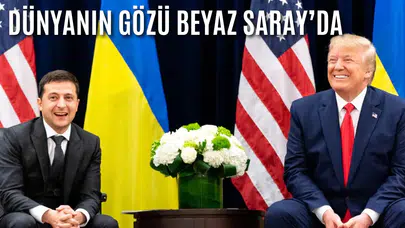 Donald Trump ile Zelensky bir araya geldi!