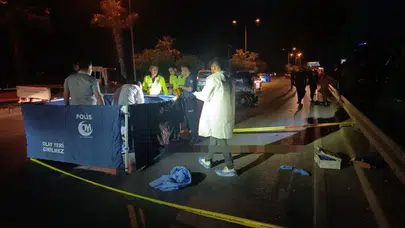Antalya'da otomobil ile motosiklet çarpıştı: 1 ölü