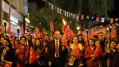 Çivril’de 29 Ekim coşkuyla kutlandı